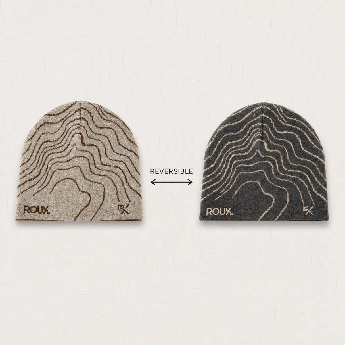 FLIP2 Beanie (Grey Khaki/Sand)